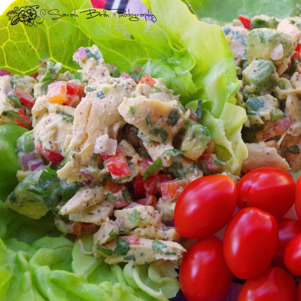 Chicken Avo Salad - sarahbeth with watermark